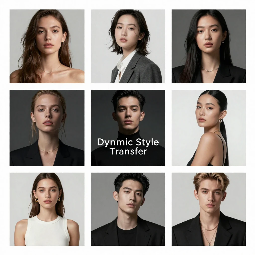 Artistic style transfer representation