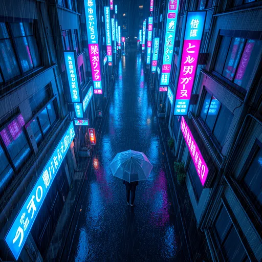 Cinematic Street (Vertical)