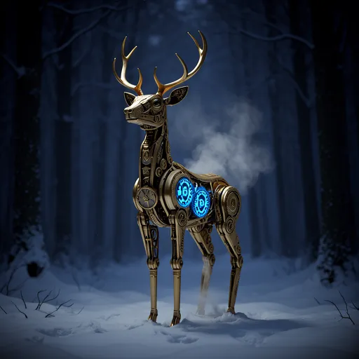 Steampunk Deer