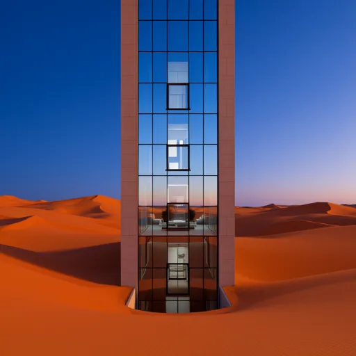 Mirror Desert Villa